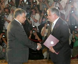 Bracia bliźniacy - Lech i Jarosław 